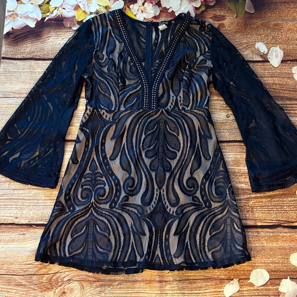 ** HOMECOMING DRESS** Elegant Navy Blue Women’s Dress- Homecoming Dress!